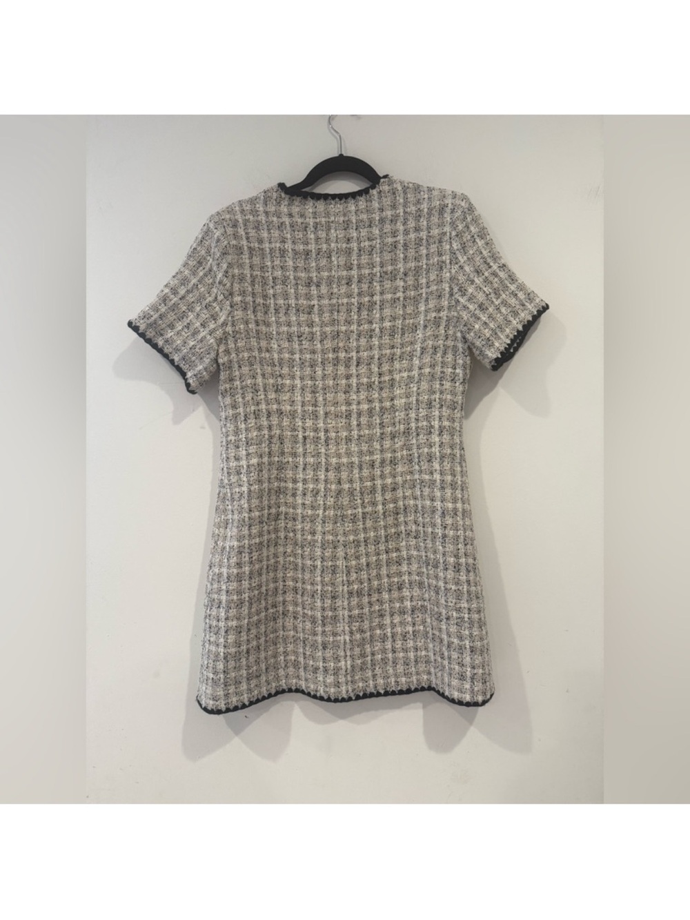 Pomander Place “The Josephine” Black and White Tweed Dress (L) - Picture 10 of 10